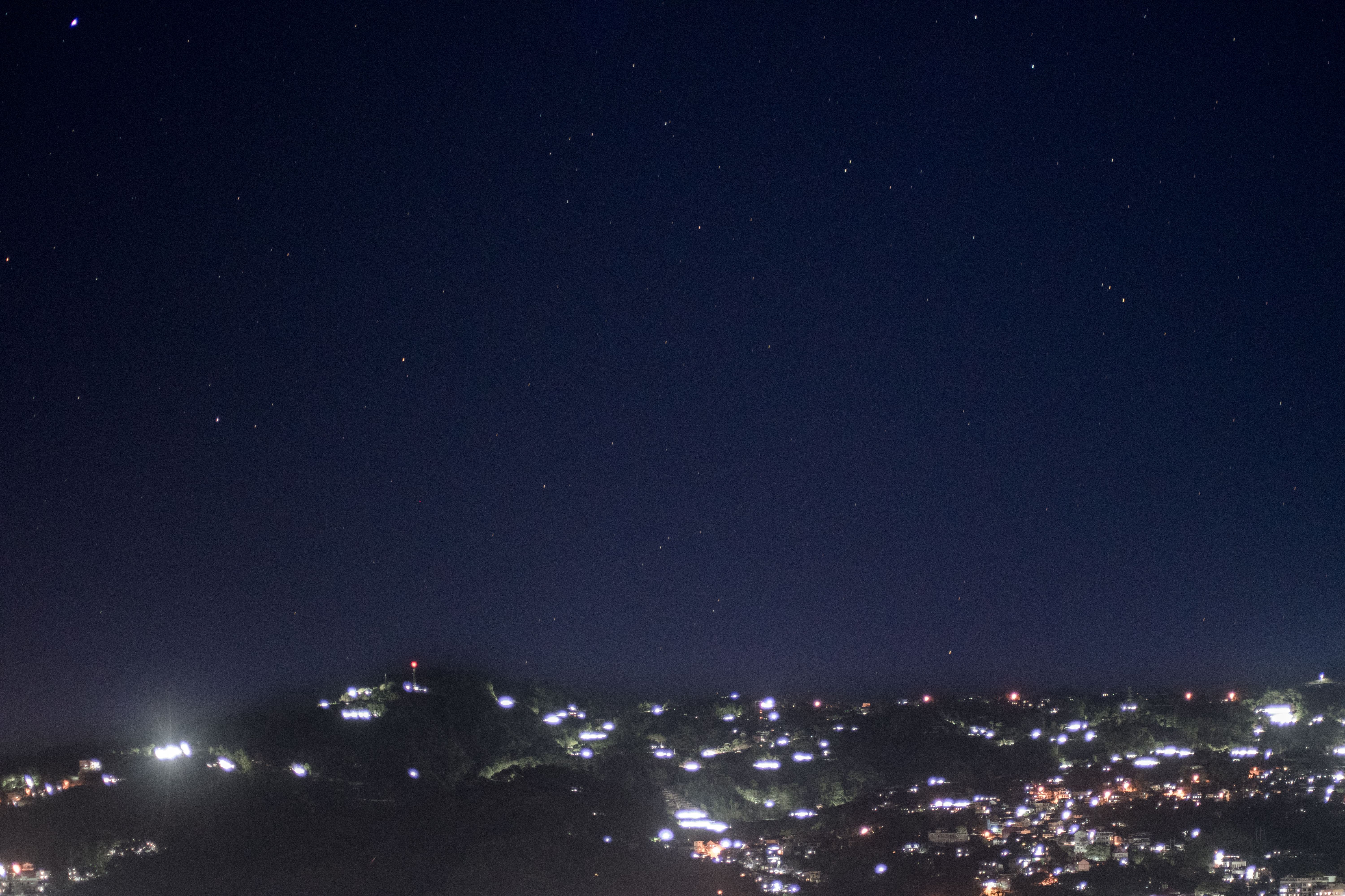 Baguio Night Sky